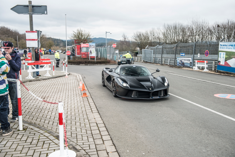 Illustration for article titled What It's Like Going To The Nürbürgring In A 950 HP LaFerrari
